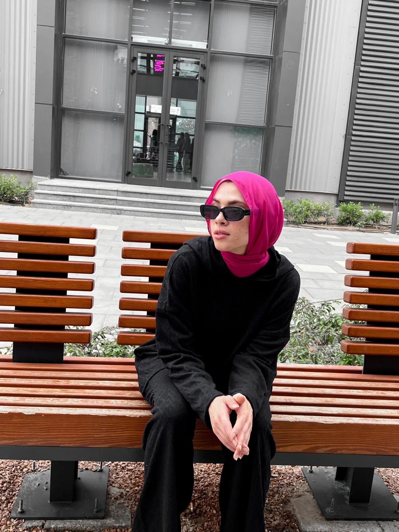 Zalya in black