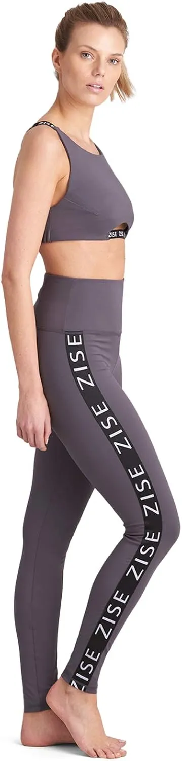 Zise Women's Mimi Cross Back Crop Top
