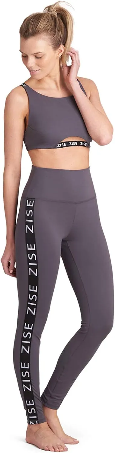 Zise Women's Mimi Cross Back Crop Top